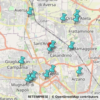 Mappa Via Portogallo, 80029 Sant'Antimo NA, Italia (2.71357)