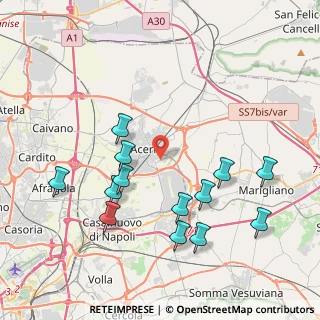 Mappa Via On. Roberto Felice Bigliardo, 80011 Acerra NA, Italia (4.62)