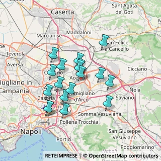 Mappa Via On. Roberto Felice Bigliardo, 80011 Acerra NA, Italia (6.37)