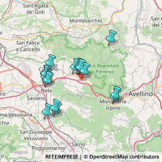 Mappa Via Calabricitto, 83027 Mugnano del Cardinale AV, Italia (7.00882)