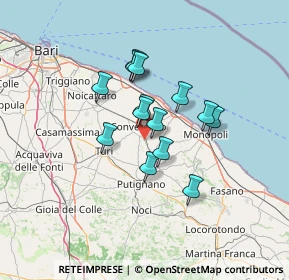 Mappa Zona Industriale, 70014 Conversano BA, Italia (10.46571)