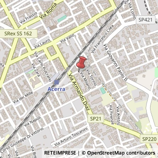 Mappa Via Milano, 6, 80011 Acerra, Napoli (Campania)