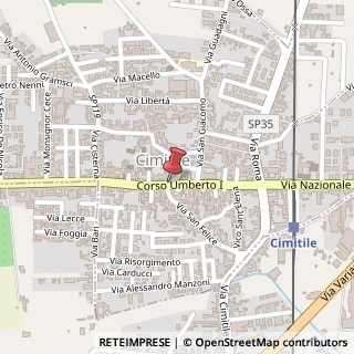Mappa Via Morelli, 1, 80030 Cimitile, Napoli (Campania)