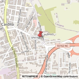 Mappa Viale I Maggio, 80024 Cardito NA, Italia, 80024 Cardito, Napoli (Campania)