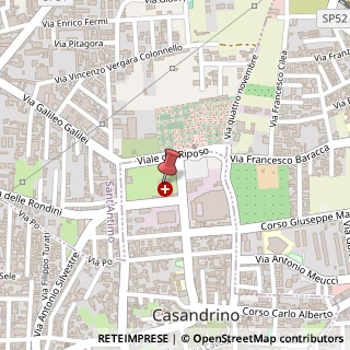 Mappa Via Alveo Fondina, 80025 Casandrino NA, Italia, 80025 Casandrino, Napoli (Campania)