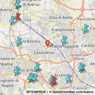 Mappa Via Camillo Benso Cavour, 80028 Grumo Nevano NA, Italia (3.745)