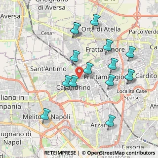 Mappa Via Camillo Benso Cavour, 80028 Grumo Nevano NA, Italia (2.15067)