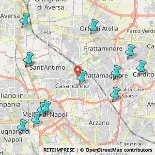 Mappa Via Camillo Benso Cavour, 80028 Grumo Nevano NA, Italia (3.11692)