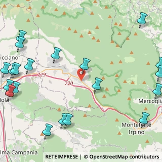 Mappa Via San Nicola, 83021 Avella AV (7.136)