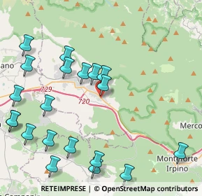 Mappa 83027 Mugnano del Cardinale AV, Italia (5.5155)