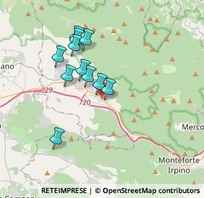 Mappa 83027 Mugnano del Cardinale AV, Italia (3.28455)