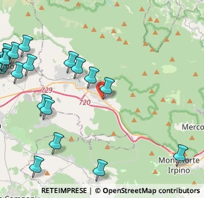 Mappa 83027 Mugnano del Cardinale AV, Italia (6.4335)