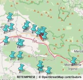 Mappa 83027 Mugnano del Cardinale AV, Italia (5.1095)