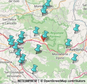 Mappa 83027 Mugnano del Cardinale AV, Italia (10.031)