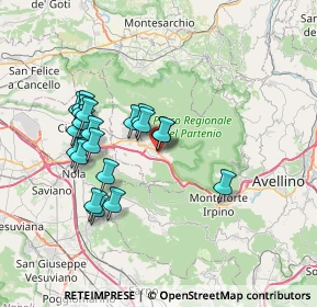 Mappa 83027 Mugnano del Cardinale AV, Italia (7.075)