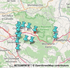 Mappa SS7bis, 83027 Mugnano del Cardinale AV, Italia (7.65375)