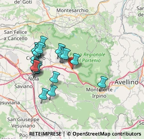 Mappa 83027 Mugnano del Cardinale AV, Italia (7.257)