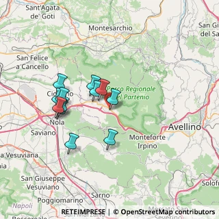 Mappa SS7bis, 83027 Mugnano del Cardinale AV, Italia (6.71083)
