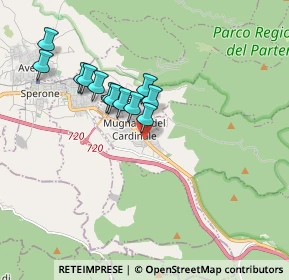 Mappa 83027 Mugnano del Cardinale AV, Italia (1.645)
