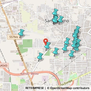 Mappa Via Alberto Moravia, 80029 Sant'Antimo NA, Italia (0.622)