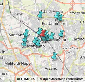 Mappa Via Piave, 80028 Grumo Nevano NA, Italia (1.17789)