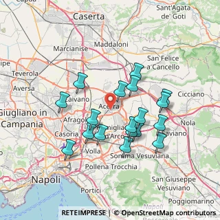 Mappa Via Antonia Maria Verna, 80011 Acerra NA, Italia (6.97111)