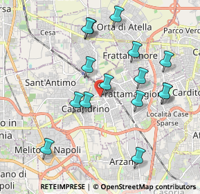 Mappa Via Ernesto Pacilio, 80028 Grumo Nevano NA, Italia (2.08)