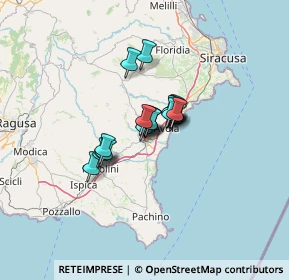 Mappa Contrada Santa Croce, 96017 Noto SR, Italia (7.8745)