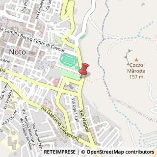 Mappa Via Napoli, 2, 96017 Noto, Siracusa (Sicilia)