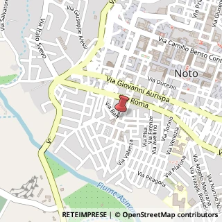 Mappa Via Bari, 1, 96017 Noto, Siracusa (Sicilia)