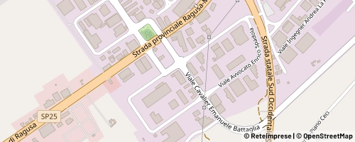 Mappa Ragusa