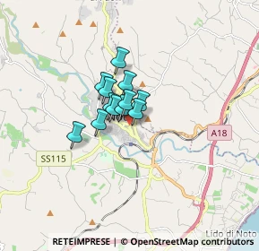 Mappa Via Principi di Piemonte, 96017 Noto SR, Italia (0.9375)