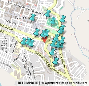 Mappa Via Principi di Piemonte, 96017 Noto SR, Italia (0.2065)