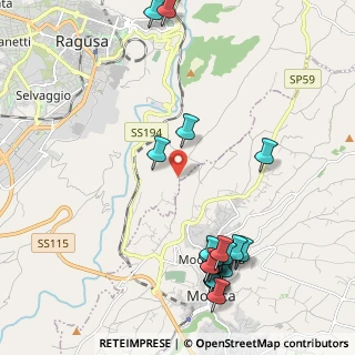 Mappa C.da Monte Margi, 97015 Modica RG, Italia (2.929)