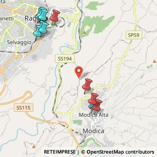 Mappa C.da Monte Margi, 97015 Modica RG, Italia (3.16)