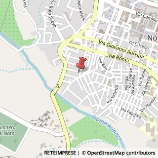 Mappa Via Giambattista Pergolesi, 14, 96017 Noto, Siracusa (Sicilia)