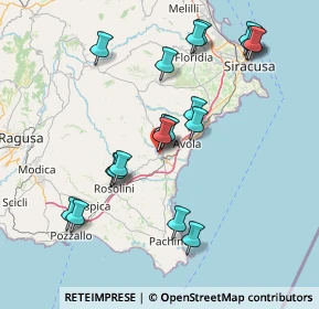 Mappa Via Francesco Cilea, 96017 Noto SR, Italia (17.629)