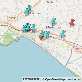 Mappa Via Santa Reparata, 04028 Minturno LT, Italia (2.06615)