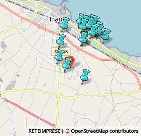 Mappa Via Astor Piazzolla, 76125 Trani BT, Italia (1.9385)