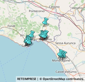 Mappa Via Spiritiera, 04026 Minturno LT, Italia (10.62412)