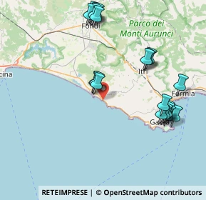 Mappa Via Flacca Km 16, 04029 Sperlonga LT, Italia (9.394)