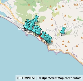 Mappa Via Flacca Km 16, 04029 Sperlonga LT, Italia (1.2485)