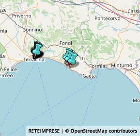 Mappa Via Flacca Km 16, 04029 Sperlonga LT, Italia (13.756)