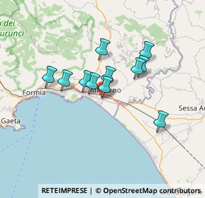 Mappa Via Simonelli, 04026 Minturno LT, Italia (5.59273)