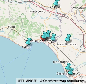 Mappa Lungomare Nazario Sauro, 04028 Minturno LT, Italia (14.03091)