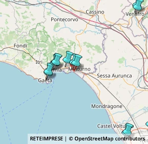 Mappa Lungomare Nazario Sauro, 04028 Minturno LT, Italia (23.57867)