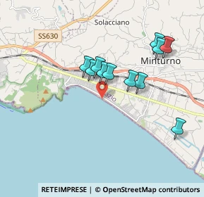 Mappa Lungomare Nazario Sauro, 04028 Minturno LT, Italia (1.66273)