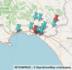 Mappa Lungomare Nazario Sauro, 04028 Minturno LT, Italia (4.73857)