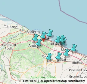 Mappa Contrada Sant'Angelo, 76125 Trani BT, Italia (12.47667)