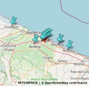 Mappa Contrada Sant'Angelo, 76125 Trani BT, Italia (17.86615)